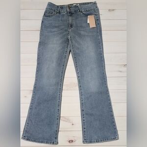 JustFab Leilani Booty Lifter Bootcut Jeans Size 33 New With Tags